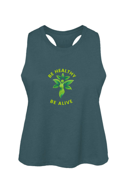 Women's Racerback Cropped Tank